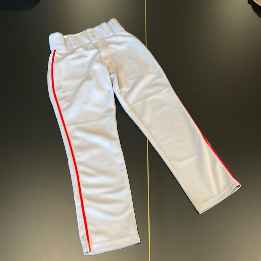 Silver Baseball Pants Size Small